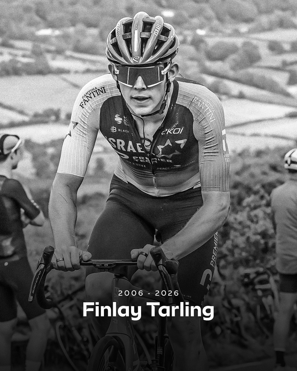 SkySportsNews's tweet photo. British cyclist Finlay Tarling, 19, has died after a serious accident during the eighth stage of the Volta a Portugal road race. https://t.co/17RbaYjhsx