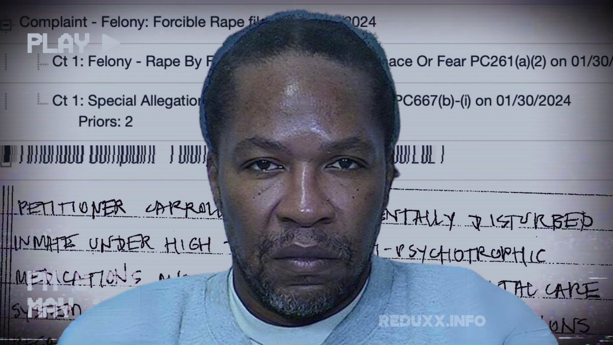 JenniferSey's tweet photo. Tremaine “Tremayne” Deon Carroll was convicted of armed robbery and the sexual assault of two women during the course of that robbery. 

He was then housed in a women's CA prison because he "identified as a woman." He then raped an inmate in the women's prison. 

To all the people shrieking that @EnesFreedom is doing a 'bit'... was this guy doing a bit when he was housed in a women's prison, already convicted of sexually assaulting two women? Was he "authentic" in his belief that he is a woman? Was he trying hard enough to look like a woman such that he should be taken seriously as "trans"? 

All men who say they are women are pretending. It's all a bit. 

If you all accept Carroll as a woman, you must accept Enes as one too. You made the rules. Enes is just playing by them. #LetEnesPlayWNBA
@reduxx