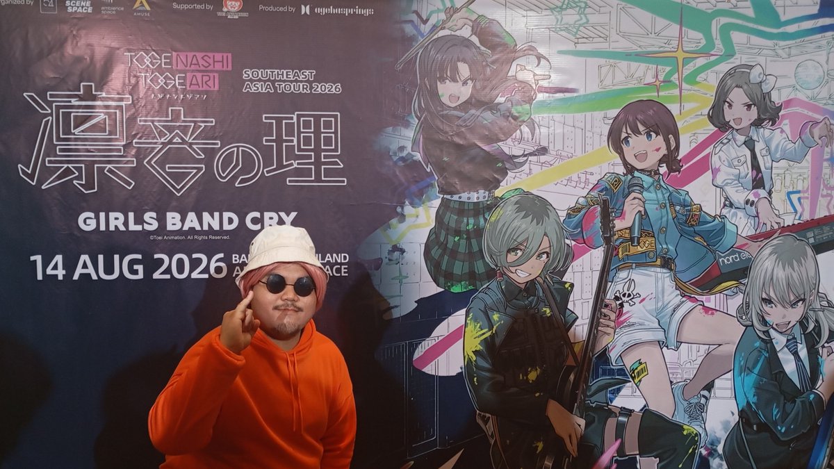 FERGUS_773's tweet photo. 🔥TOGENASHI TOGEARI🔥
"Rinne no Kotowari" in Bangkok 🇹🇭
#トゲナシトゲアリ #凛音の理 https://t.co/CWZdpsIXMo