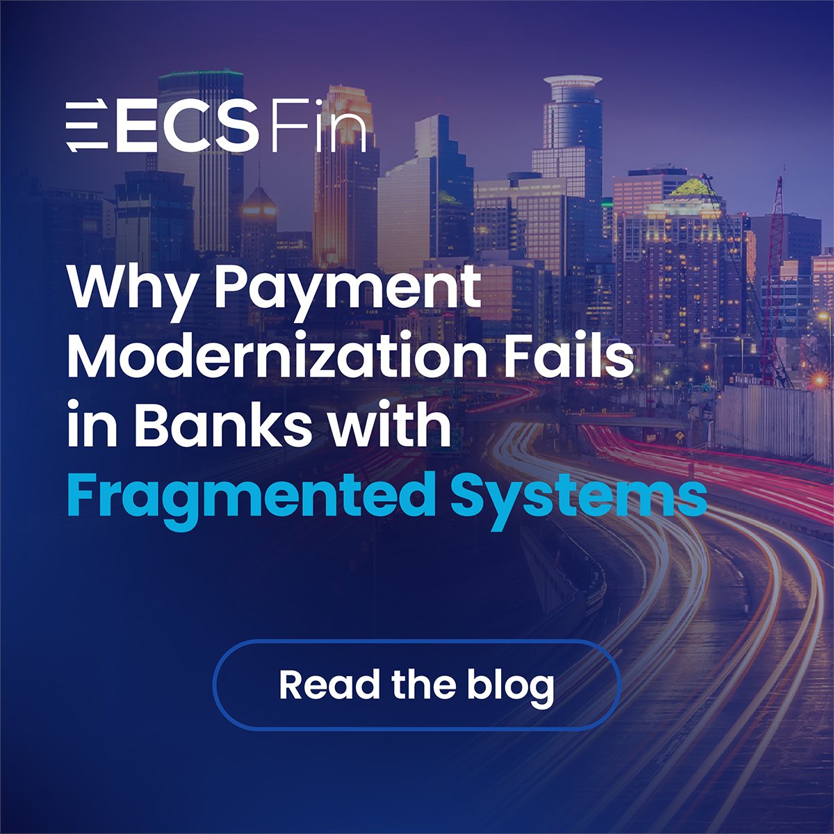 ecsfin's tweet photo. Most banks run their payment rails on separate platforms, with reconciliation and exception handling across each one.

Adding another system on top doesn't fix the complexity. Find out what a unified payment set up actually looks like: https://t.co/hK0fSaorrh https://t.co/Pg72GM8IX9