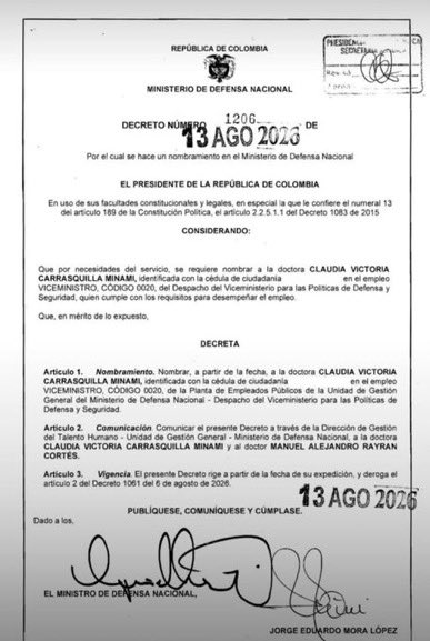 QuinteroCalle's tweet photo. La imputada Claudia Carrasquilla manejará los recursos de la seguridad en el Gobierno de Abelardo de la Espriella. La doble moral. Ahora no hay escándalo. https://t.co/2pR22lE1Tc