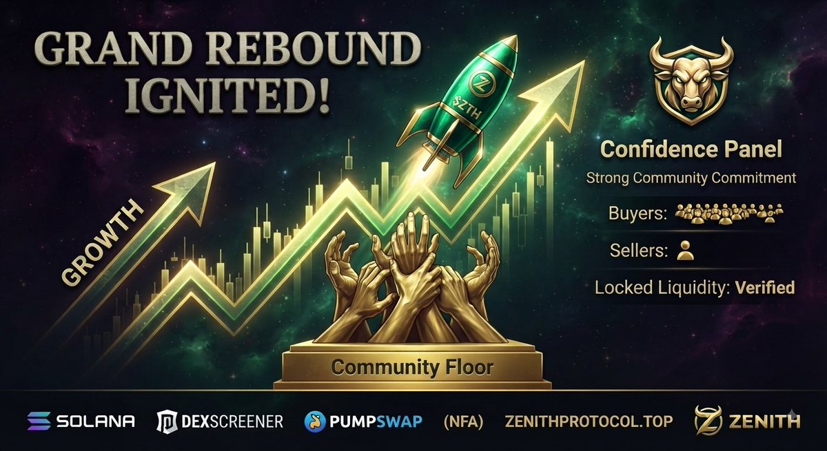 SummitMind1's tweet photo. United we stood through the storm; absolute trust and unwavering support shattered every wave of selling pressure, igniting a grand rebound toward new horizons of wealth. The best is yet to come—get ready for liftoff! 🚀🔥
​🌐 https://t.co/QRqVS7m0Rg
#ZTH #SOLANA 
(NFA) https://t.co/Zl8QlpXOb6