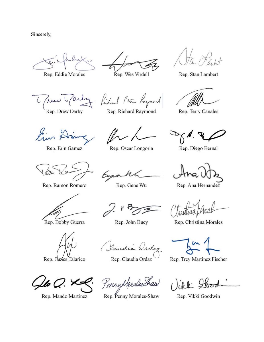 RogersForTexas's tweet photo. Why aren’t there more Republicans signed on to this letter? https://t.co/TSm5qSnJS8