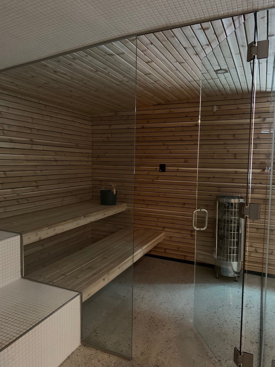 Security_Glass_'s tweet photo. Bring the spa experience home.

This custom frameless glass enclosure separates the sauna from the wet room while maintaining an open, modern design. Built with tempered safety glass for lasting performance.

#SecurityGlassWinnipeg #SaunaGlass #CustomGlass #FramelessGlass https://t.co/1LsHEjw3Pp