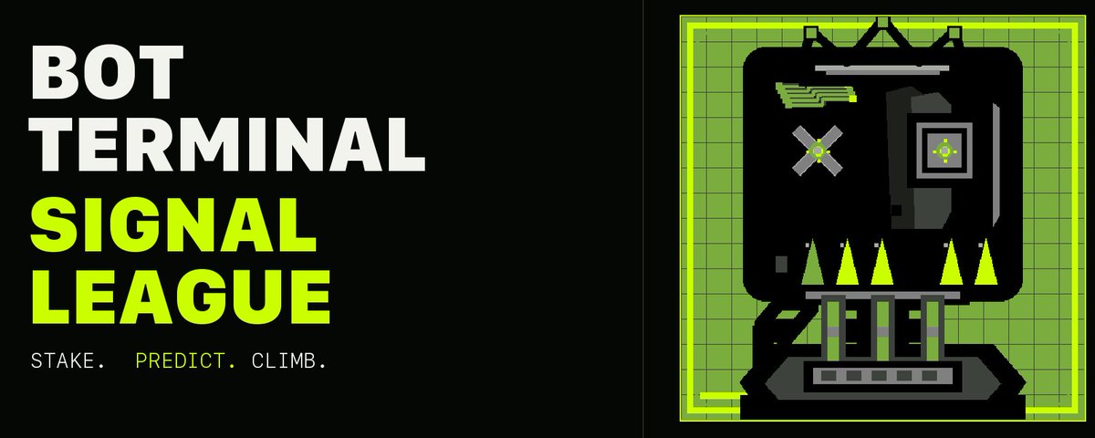 BOT TERMINAL: FROM ANIMATED COLLECTION TO A POLYMARKET STYLE ONCHAIN SIGNAL LEAGUE