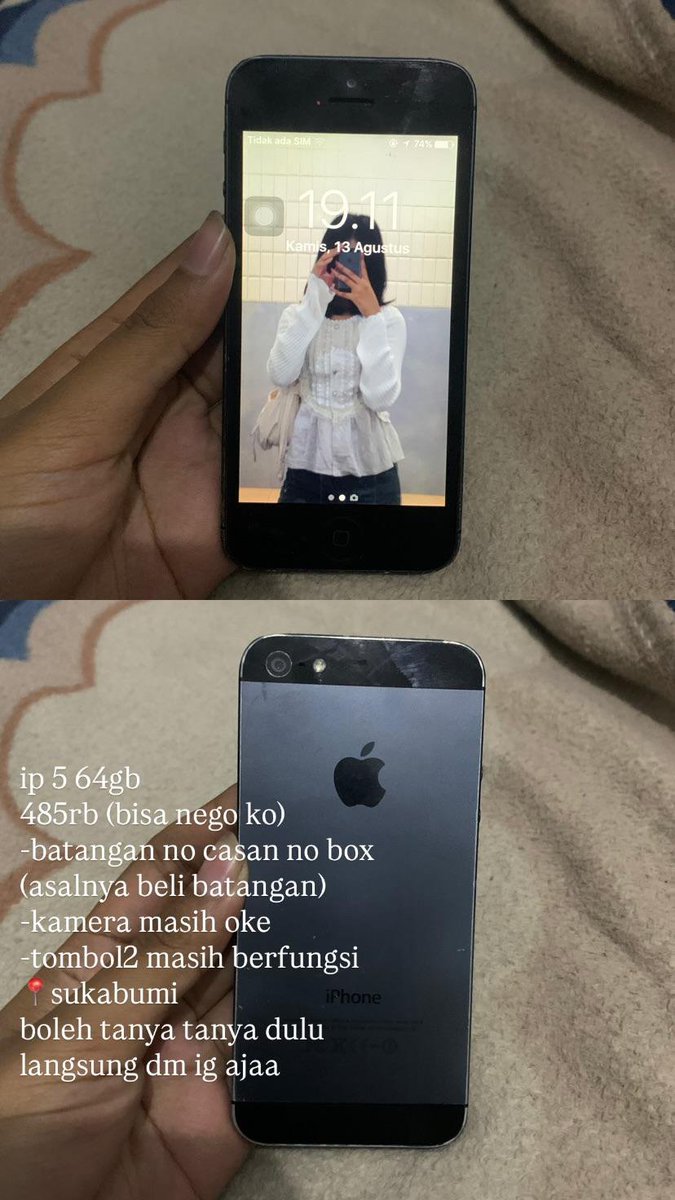 trixierxyy's tweet photo. wts want to sell iphone 5 64gb https://t.co/LpiAq9ph6y