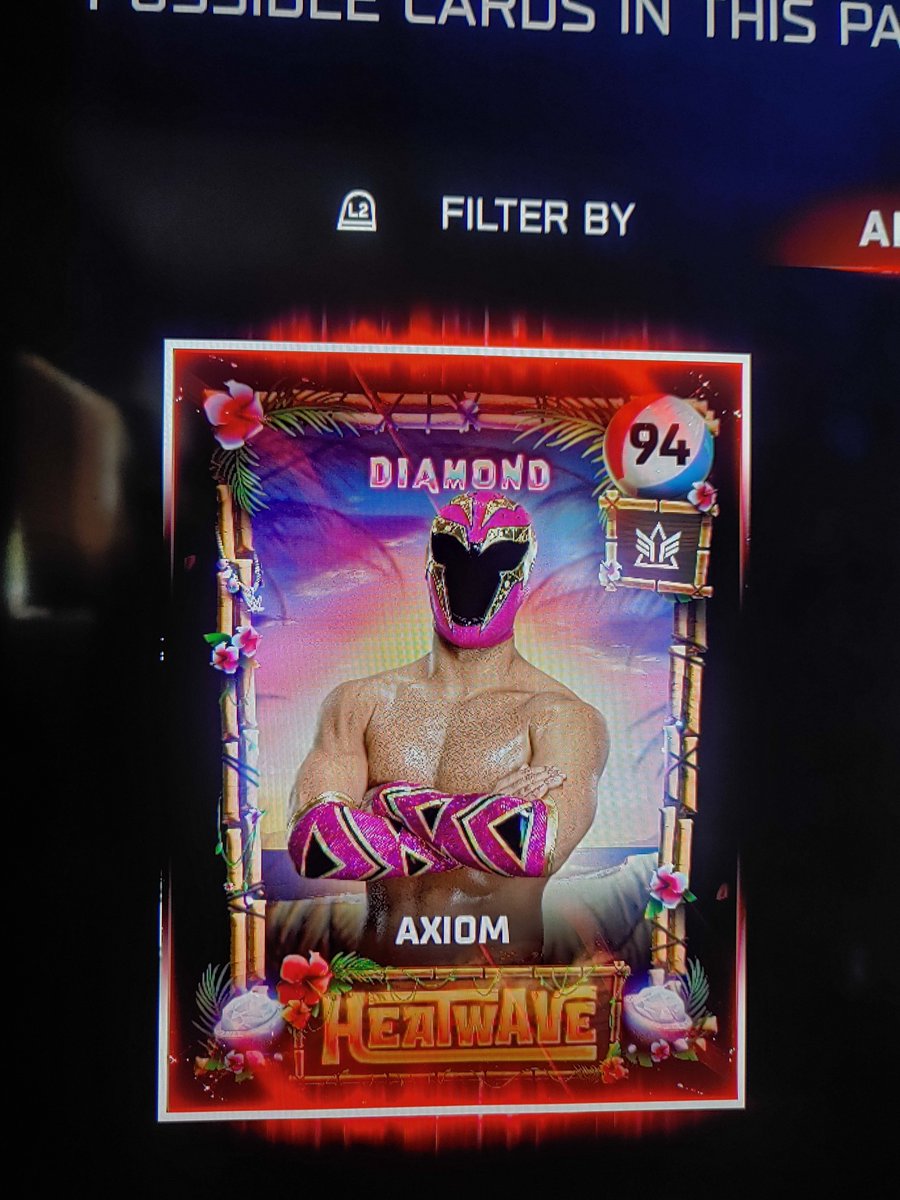 dancarriere2's tweet photo. @WWEgames WTF 2K I bought one heatwave Deluxe pack and all i got from that pack was Superstars series 3 points back and bought five of the basic packs of Heatwave and got this guy five times 👇 when Ruby is 39 to 41% chance f' ing BS!!! I am completely done with yous @2K https://t.co/nhWwIJnqzA