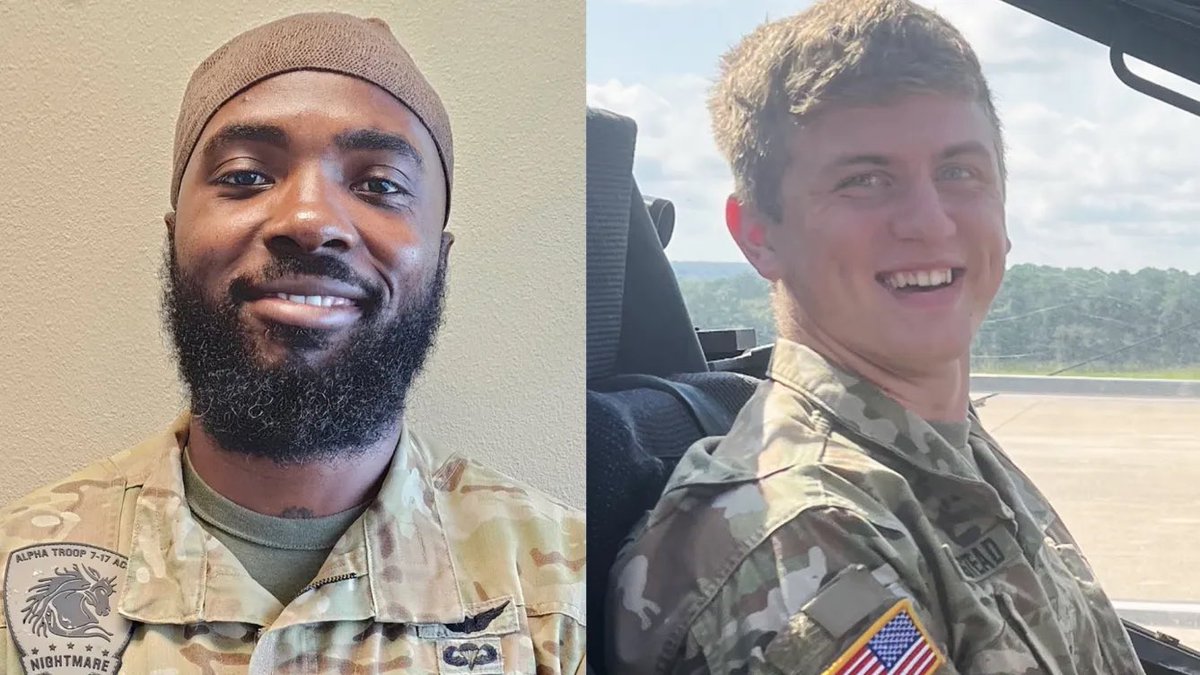 sentdefender's tweet photo. The U.S. Army has identified two soldiers with the 1st Cavalry Division that were killed in a crash involving an AH-64E “Apache” Attack Helicopter on a maintenance flight earlier this week in Salado, Texas. According to the Army, the soldiers have been identified as 34-year-old Chief Warrant Officer 2 Deontre T. Huey of Killeen, Texas and 25-year-old Warrant Officer Seth L. Olmstead of Belton, Texas, both of who were assigned to Bravo Company, 1st Battalion, 227th Aviation Regiment, 1st Air Cavalry Brigade, 1st Cavalry Division.