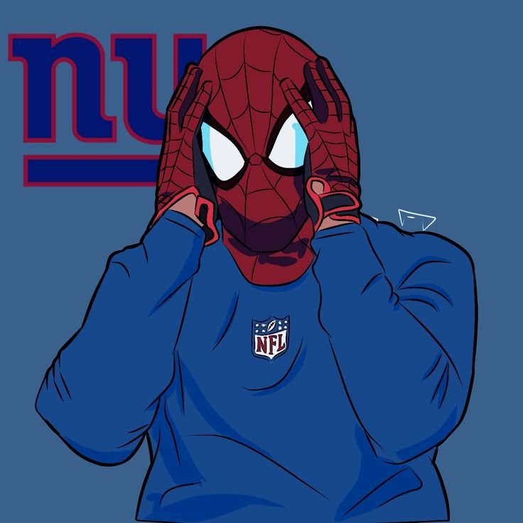thwipnomics's tweet photo. / I'm gonna throw up even posting this but head Canon is Peter dos being a Giants Fan 😭😭😭😭 https://t.co/6cwYY1gX9I