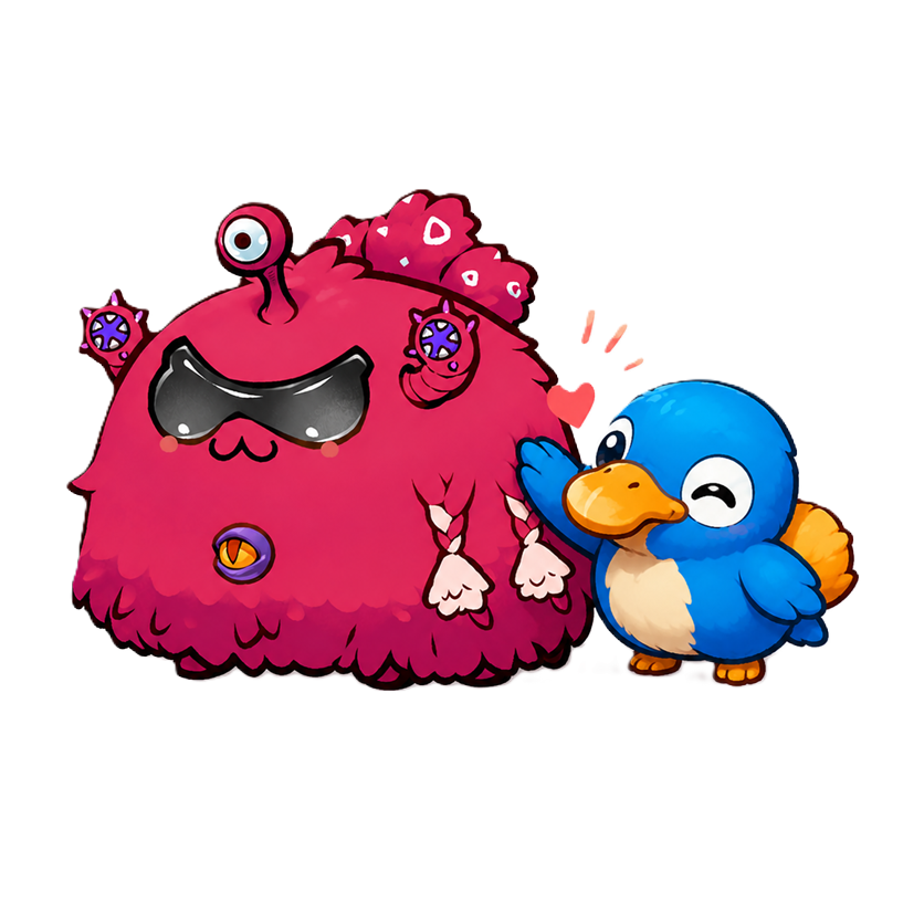 AxieBlossom's tweet photo. @emptycanstudios I went from BigYak (axie) to yakkamon, so yes yakk yakk :D https://t.co/krKlTBaYFT
