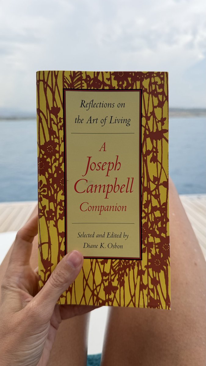IvankaTrump's tweet photo. Alongside the novels, I have been dipping into A Joseph Campbell Companion, (thank you @patrick_oshag !) which I have been opening each night this summer before bed to read and reflect on a few pages or a chapter. I am a huge Joseph Campbell fan, and his reflections on myth, meaning, and the art of living are a quiet, grounding way to end the day.

A friend also gave me David R. Hawkins’ Power vs. Force. I read some of his work years ago, and enjoyed returning to his exploration of the difference between power cultivated within and force imposed from without.