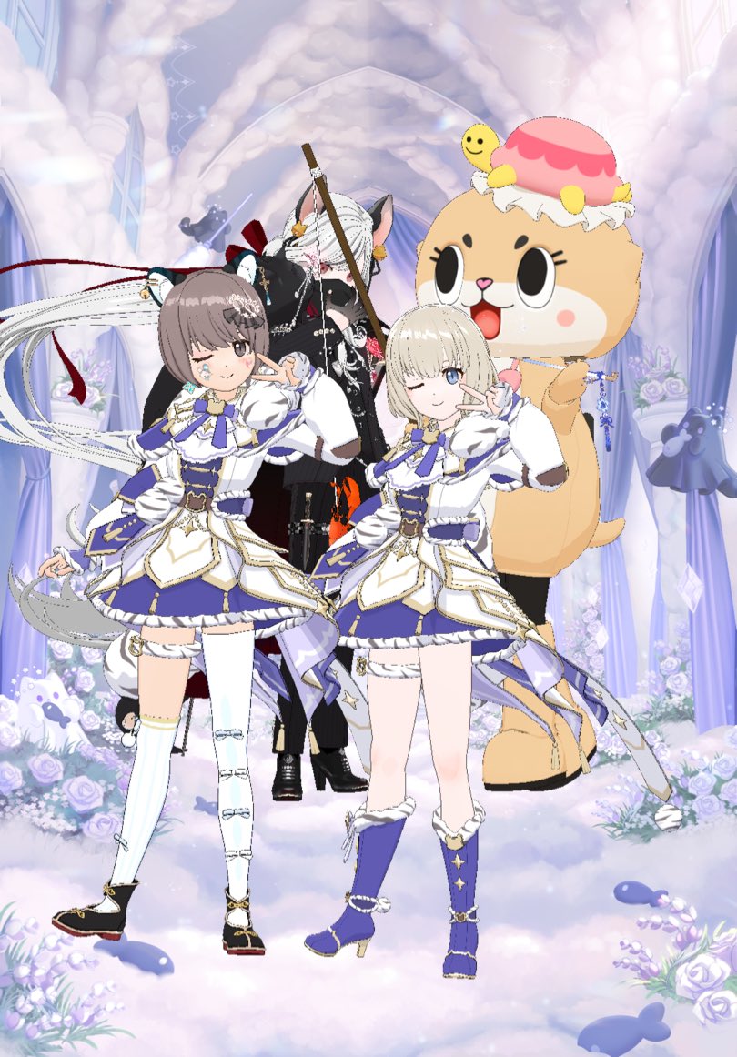 phanrena's tweet photo. アシストありがとうございます!(´▽｀)
#ミラティブ https://t.co/xP0qVSFKXK
