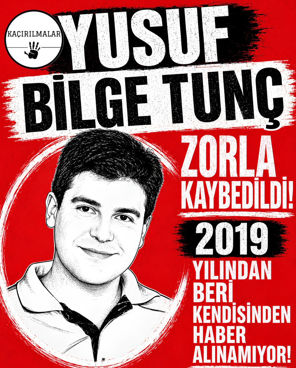 kybdlnhayatlar's tweet photo. 📢 TAG DUYURUSU 📢

🗓: 15 Ağustos  #CUMARTESİ 

🇹🇷 21.00 
🇪🇺 19.00  
🇺🇸 14.00 (NY)

7. YIL DA BİTTİ...

7 yıldır tek bir cevap yok. 
Sessizlik, ilgisizlik ve cezasızlık devam ediyor.

YUSUF BİLGE TUNÇ için adalet talebimizi birlikte yükseltelim. 

AskeriÖğrenciye Adalet https://t.co/AVftVcqExY