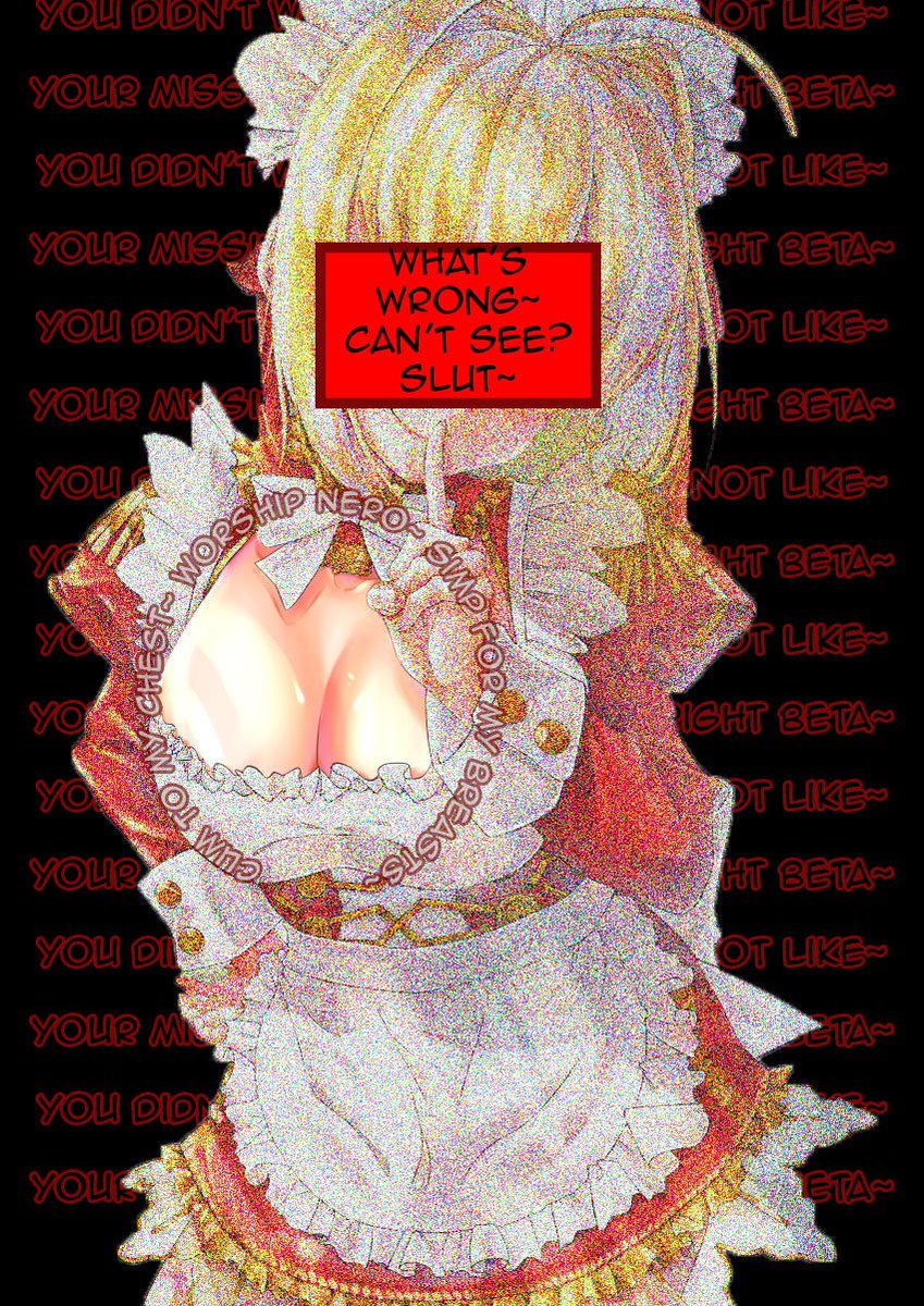 servenero's tweet photo. Hi darling 
Let's go shopping 
Lemme try on lot's of outfits
Which one do you think looks the best on me
What do you mean you can't see them cuck?
Not like I wanted a beta like you looking at me
Good thing you can't see the price tags either~
Go ahead buy me another dress
Cuckie~ https://t.co/wVvOb0p7Fw