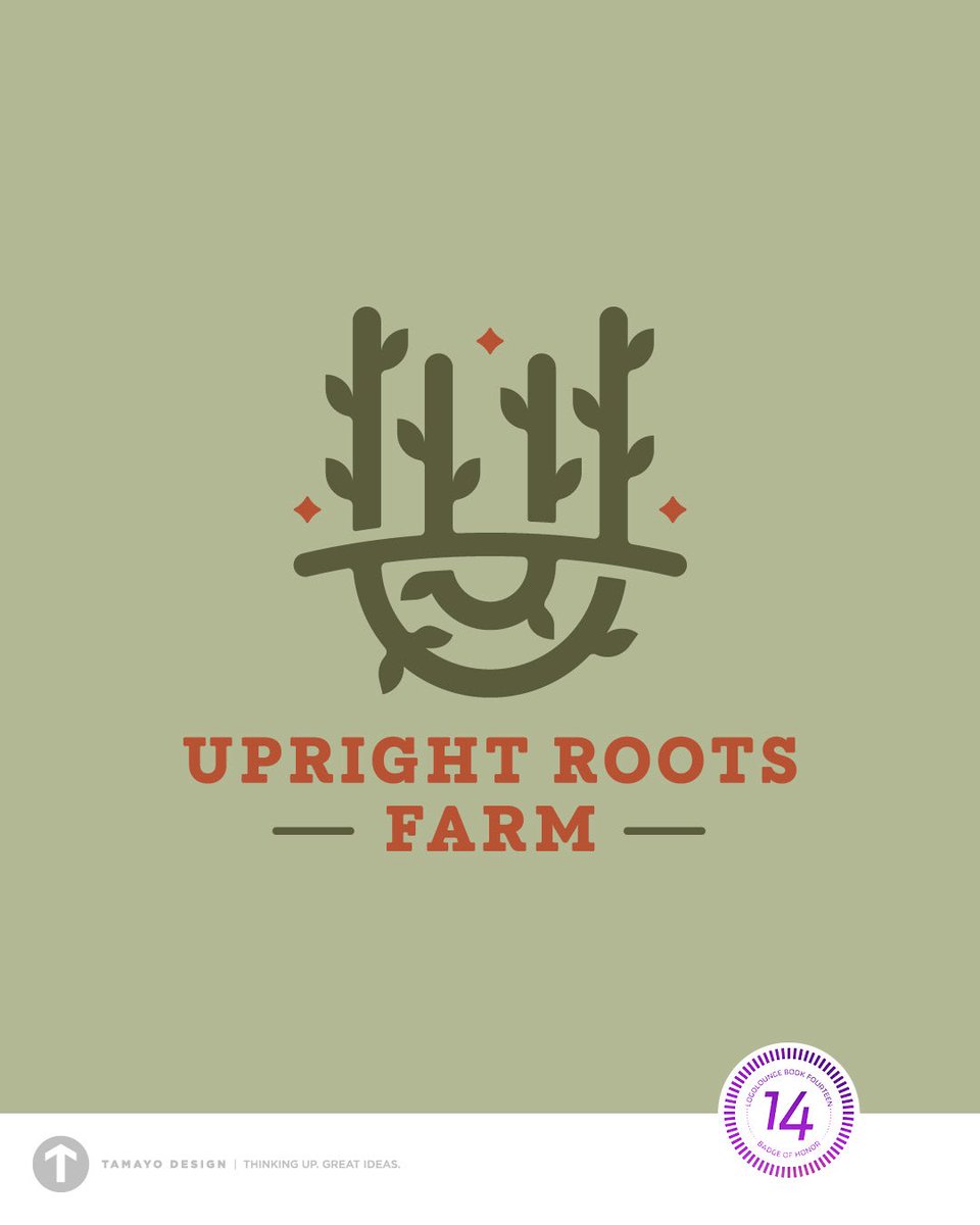 BarakTamayo's tweet photo. Happy to share the approved logo. I liked all the options presented but this was the clear winner and we all knew it. Building the letter U with the roots growing upwards made for a memorable and ownable mark.

Bonus: it was published in @logolounge book 14 so we felt pretty good https://t.co/mRuApA18XR