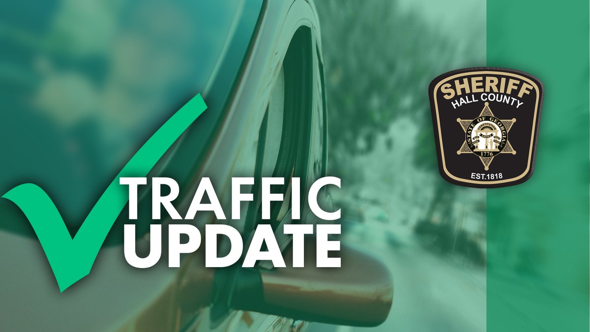 HallCountySO's tweet photo. 𝗨𝗣𝗗𝗔𝗧𝗘 – Yellow Creek Road is open. https://t.co/bc52l6oeyT