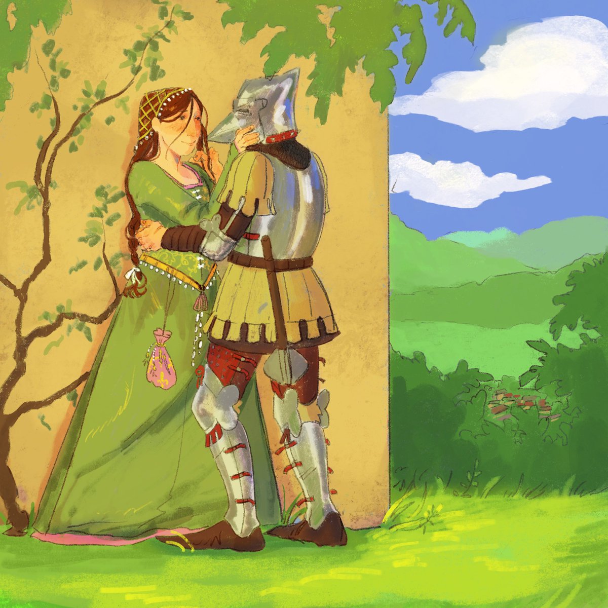 Bb_Kadum's tweet photo. Attack for @miithriil on artfight ! #kcdoc #kcd #kcd2 #medievaloc https://t.co/VazICXFeEp