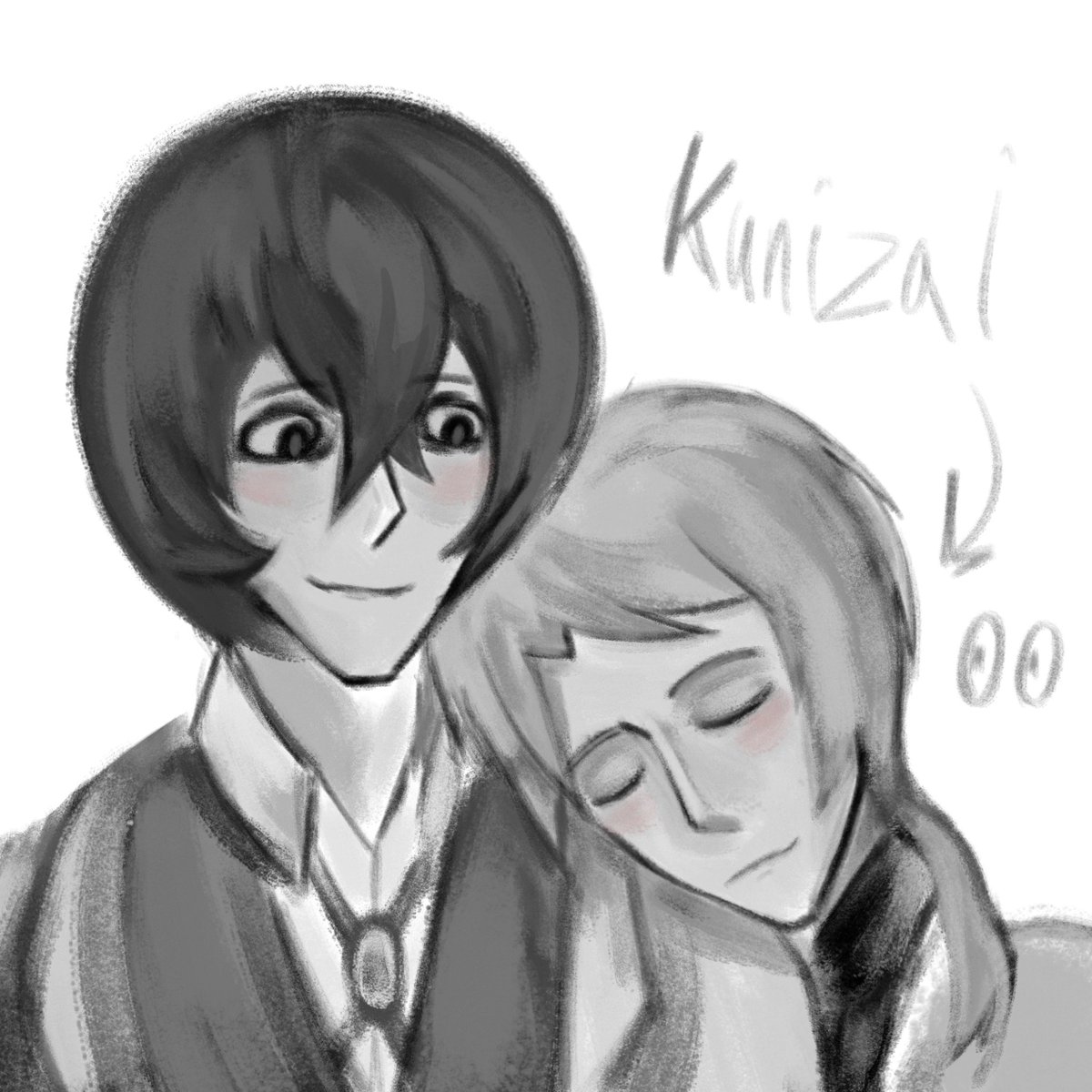 fumiyazqq's tweet photo. chuuaku, ivan and kunizai sketches https://t.co/N782A5WR5Y