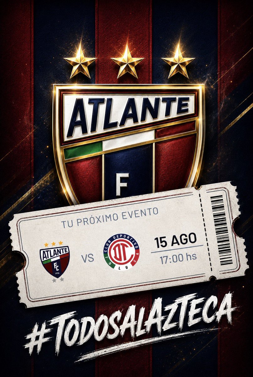 Kike_Cancino's tweet photo. Listos los boletos…
Mañana #TodosAlAzteca 
Vamos @Atlante !!!! 🔵🔴🐎
#SomosPotros https://t.co/iq3F3sOQDS