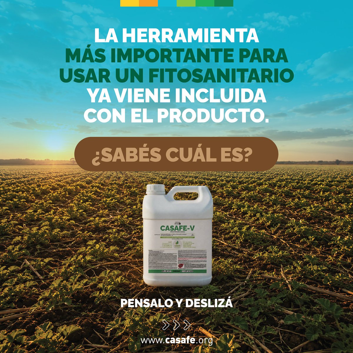 CasafeOk's tweet photo. La información más importante para una aplicación responsable ya viene con el producto: 👉 la etiqueta.

Así como el prospecto de un medicamento indica cómo tomarlo correctamente, la etiqueta de un fitosanitario reúne toda la información clave para su uso seguro: dosis, modo de aplicación, elementos de protección personal, tiempos de espera y medidas para minimizar riesgos ambientales. 🤗

Leerla y respetarla es una de las Buenas Prácticas Agrícolas (BPA) más importantes para una producción responsable. 🌱

#bpa #casafe #fitosanitarios #sustentabilidad #produccion #agro #campo #produccionsustentable #produccionresponsable