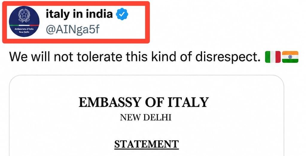 CJP_4_Bihar's tweet photo. This is why we called them Andhabhakt. They have no common sense and will blindly trust any fake news. This 'Italy In India' is a parody account. https://t.co/bYUsWPWsiv