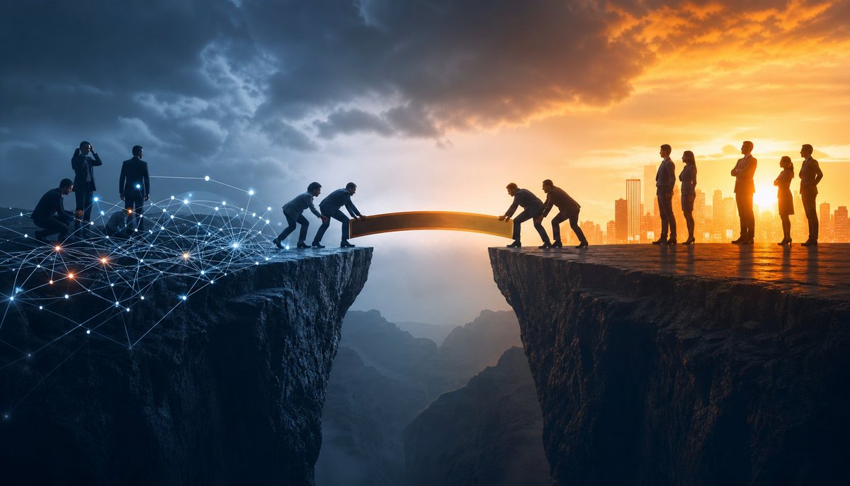 todd_creek's tweet photo. The gap between AI winners and AI experimenters isn't budget — it's implementation.

Strategy. Readiness. Execution. That's the difference.

Rock Creek bridges that gap.

#AIAutomation #FutureOfWork #RockCreekPartners https://t.co/MP5twQGKV9