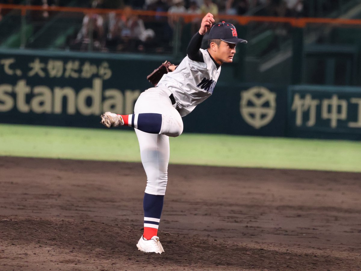 yh2026_4_2's tweet photo. 第108回全国高校野球選手権大会
2回戦（2026/8/14）
（阪神甲子園球場）

横浜高校vs日南学園高校

林田滉生選手（3年生）②

#横浜高校
#高校野球
#林田滉生 https://t.co/wnhKwvySby