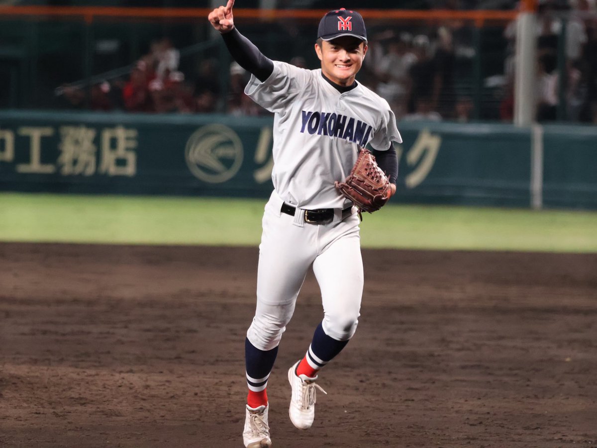yh2026_4_2's tweet photo. 第108回全国高校野球選手権大会
2回戦（2026/8/14）
（阪神甲子園球場）

横浜高校vs日南学園高校

林田滉生選手（3年生）②

#横浜高校
#高校野球
#林田滉生 https://t.co/wnhKwvySby