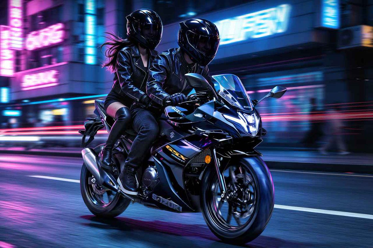 motospo_'s tweet photo. 【日本導入にも期待！】スズキ「GSX250R-F」登場！ VVLエンジン、ウイングレットにカラーTFTメーターも装備して充実進化！
https://t.co/huAt31iUjf

中国の豪爵鈴木（Haojue）が、250ccフルカウルスポーツ「GSX250R-F」を発表した。従来型・GSX250Rの親しみやすさを受け継ぎながら、可変バルブリフト機構・VVL付きの新開発並列2気筒エンジンやカラーTFTメーター、スマートフォン連携機能などを新採用。スタイリングもウイングレット付きに一新され、装備、走行性能まで大幅な進化を遂げている。