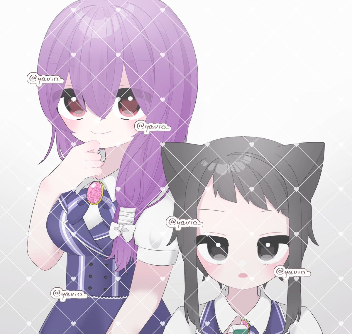 yavio_'s tweet photo. おどり宅 月食ちゃん × やと宅 ミアちゃん
やとが麻雀に興味をもつキッカケになった創作 ! https://t.co/ANwpylq6UT