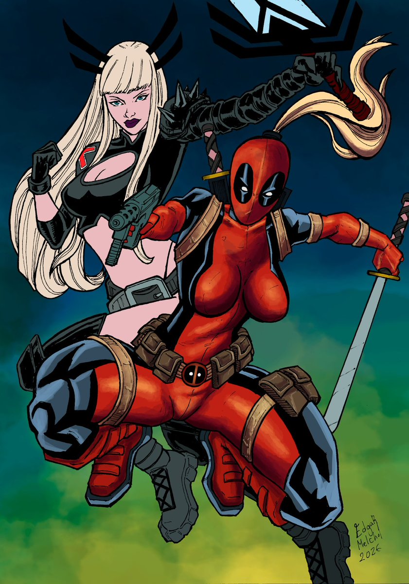 edgarpchcomics's tweet photo. Wip #magik #ladydeadpool #MarvelTōkonFightingSouls #draw #drawing #art #artwork #Pencildrawing #pencilsketch #comics #ComicArt #comicbooks #pencilsketch #comissionsopen #ComisionesAbiertas #MARVELTōkon https://t.co/Im8akYB2TW