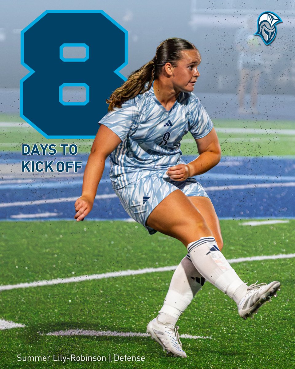 DSU_WSoccer's tweet photo. 8 days until we take our home pitch. ⚔️

#GoTrojans #DSUSoccer #CountdownToKickoff https://t.co/DMY8xwWgL9