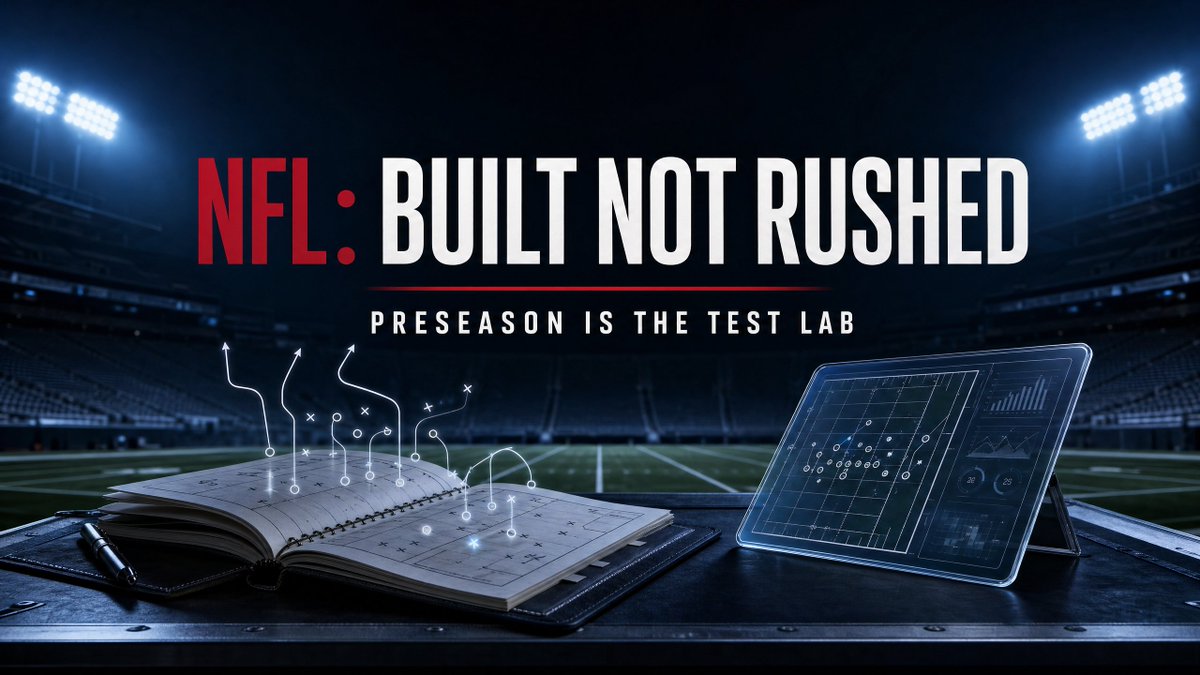 OddsMatter's tweet photo. We have been building the NFL side the right way.

Preseason is the test lab.

The goal is simple. Be ready when the regular season matters.

#NFL #NFLPreseason #SportsBetting #SportsAnalytics https://t.co/dLGOraSfYi