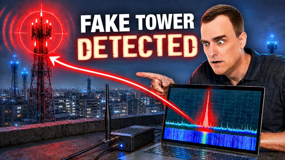 davidbombal's tweet photo. How to Detect Fake Cell Towers Near You

Watch on YouTube: https://t.co/L0uPDdA8Ej https://t.co/fJchf4AVLM