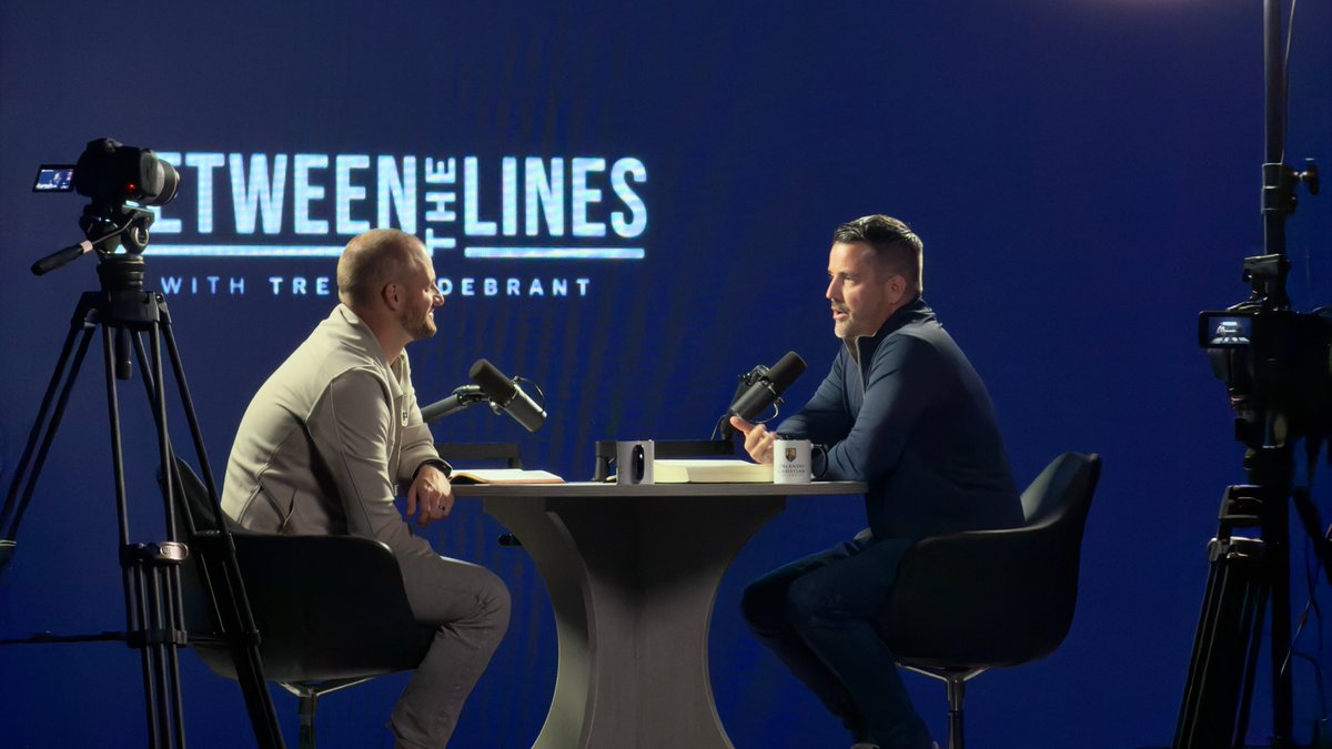OCULead's tweet photo. Check out the first episode of "Between the Lines with Trey Hildebrant," released today on all podcast platforms!
Join Pastor Trey Hildebrant and OCU Provost Matt McGee as they launch this podcast with a discussion about how to fight for your family in our broken world. https://t.co/Gx9OhPdEXv