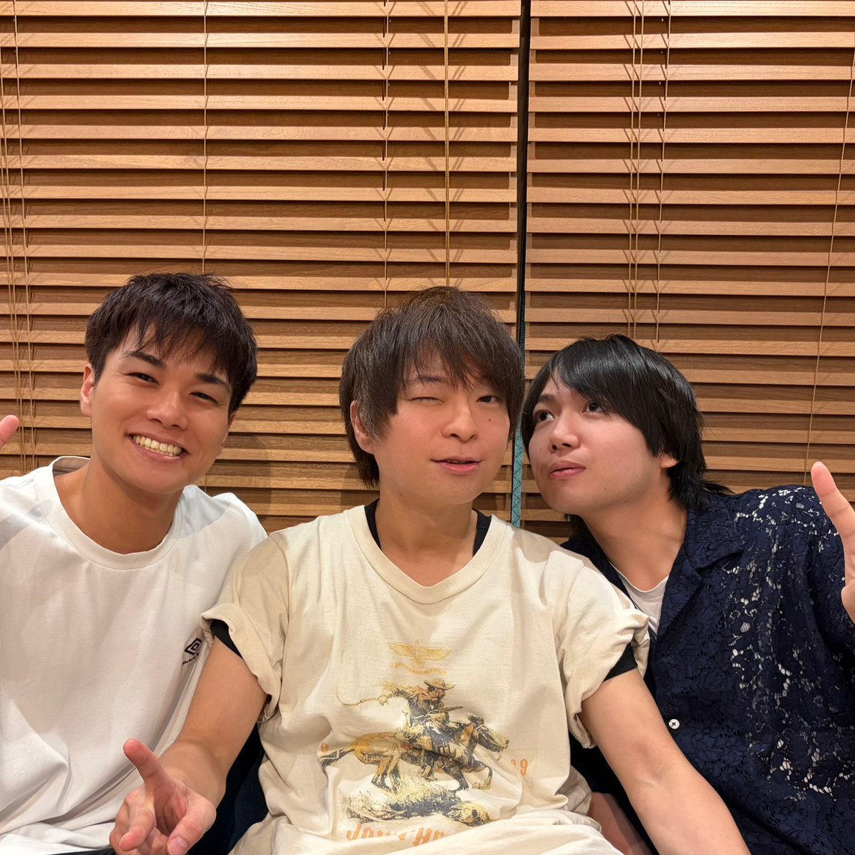 Bpro_info's tweet photo. 【RADIO】
B-PROJECTラジオ『ガンダーラBB＋』
8/14の放送は八代さん、柿原さん、千葉さんの3名でお送りしました！

10年間の思い出話やここだけの話など大盛り上がりの1時間でした！✨✨

1週間無料のアーカイブで何度でもご視聴ください📻
https://t.co/4DwqtLC6QS

#Bプロ https://t.co/BaDwpBTl9X