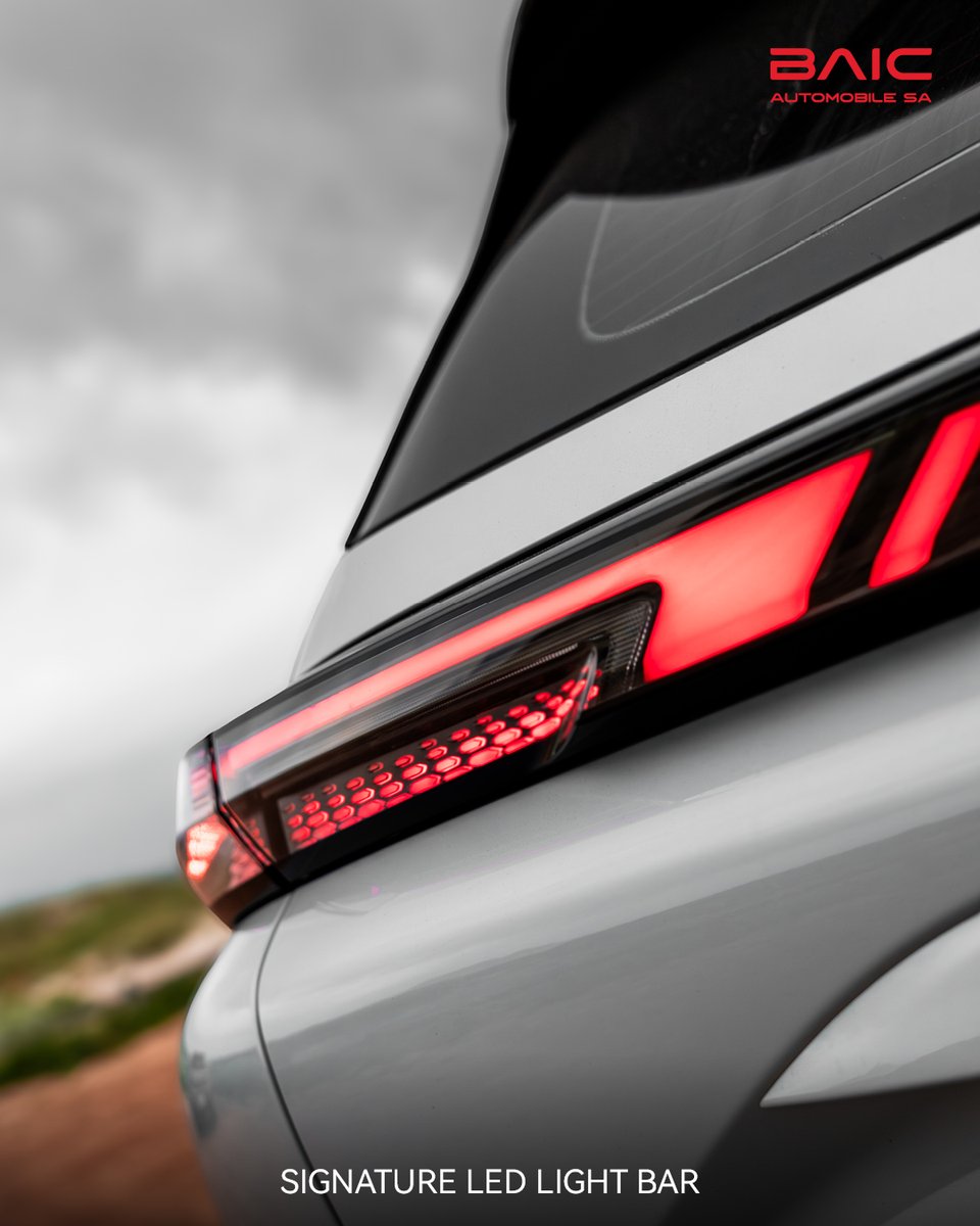 baic_automobile's tweet photo. 18” alloy wheels.

10.25” digital cluster.

Signature LED lighting.

Wireless key entry.

Upgrade to the award-winning BAIC X55 Plus from just R4,299 PM*.

#BAICSA #X55Plus #TradeInAssist https://t.co/lbI4svFqNj
