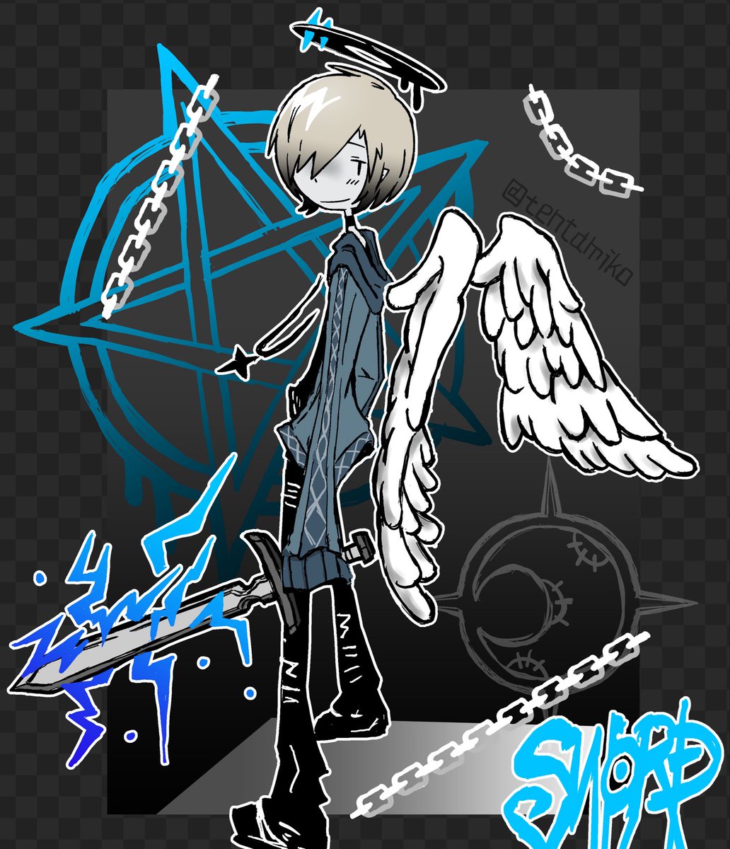 tentamiko's tweet photo. #oc #創作 🗡️🗡️🗡️ https://t.co/xD22zc0QX7