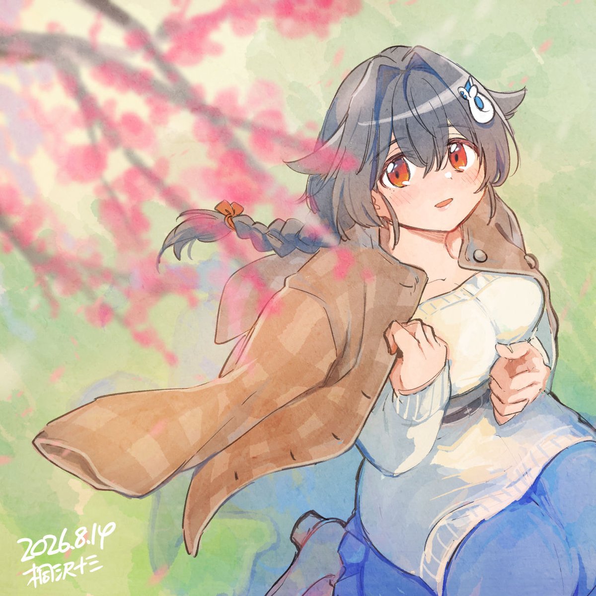 paulowniamarsh's tweet photo. 🌸🗓️迅鯨ちゃん🐋 https://t.co/X2zbjLEPOu