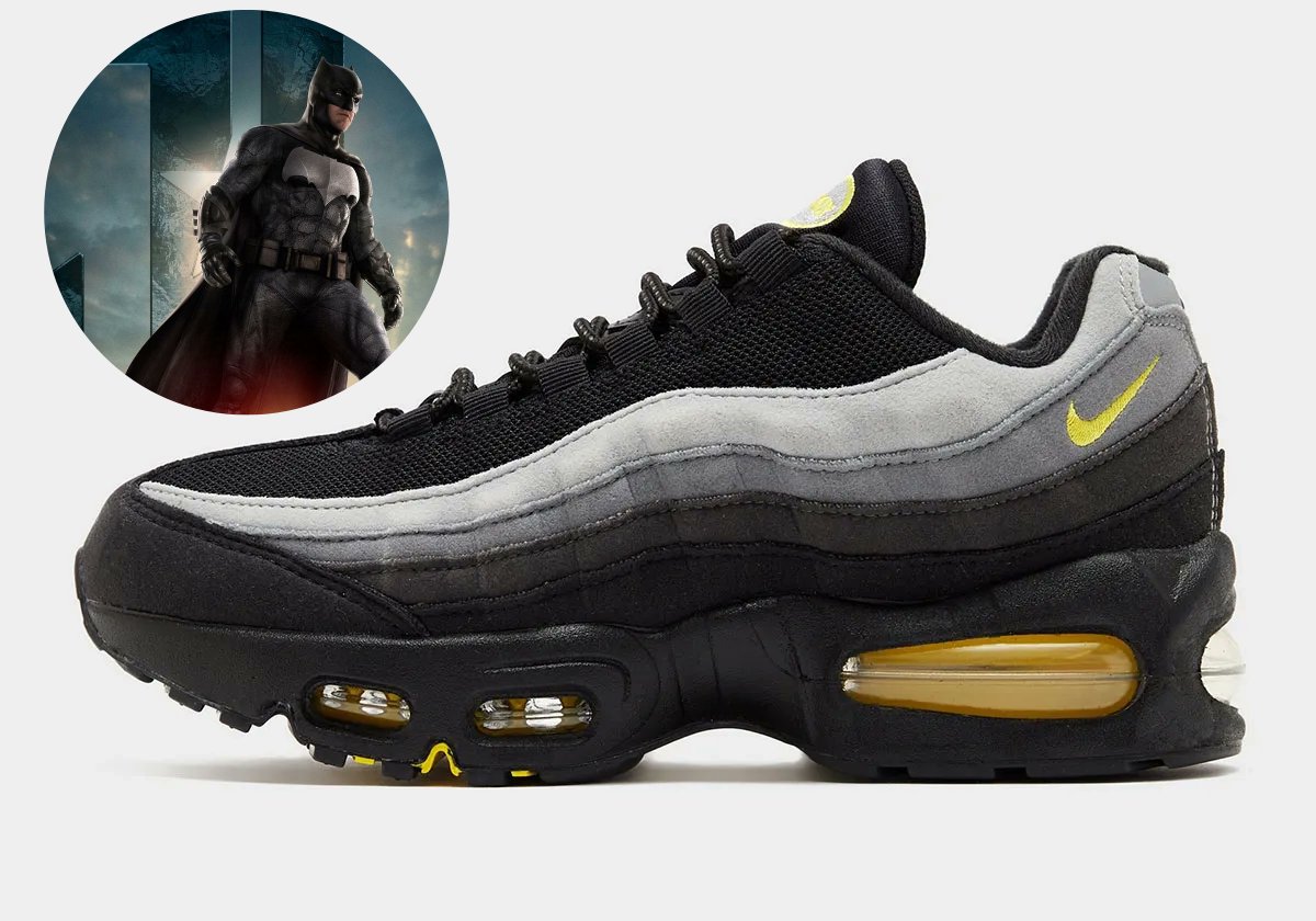 fullress's tweet photo. NIKE AIR MAX 95 BIG BUBBLE “Batman” (ナイキ エア マックス ビッグバブル “バットマン”) [IQ0229-001]が、2026年 発売予定！

https://t.co/l5XaPDbGdm https://t.co/82jVeNXELD