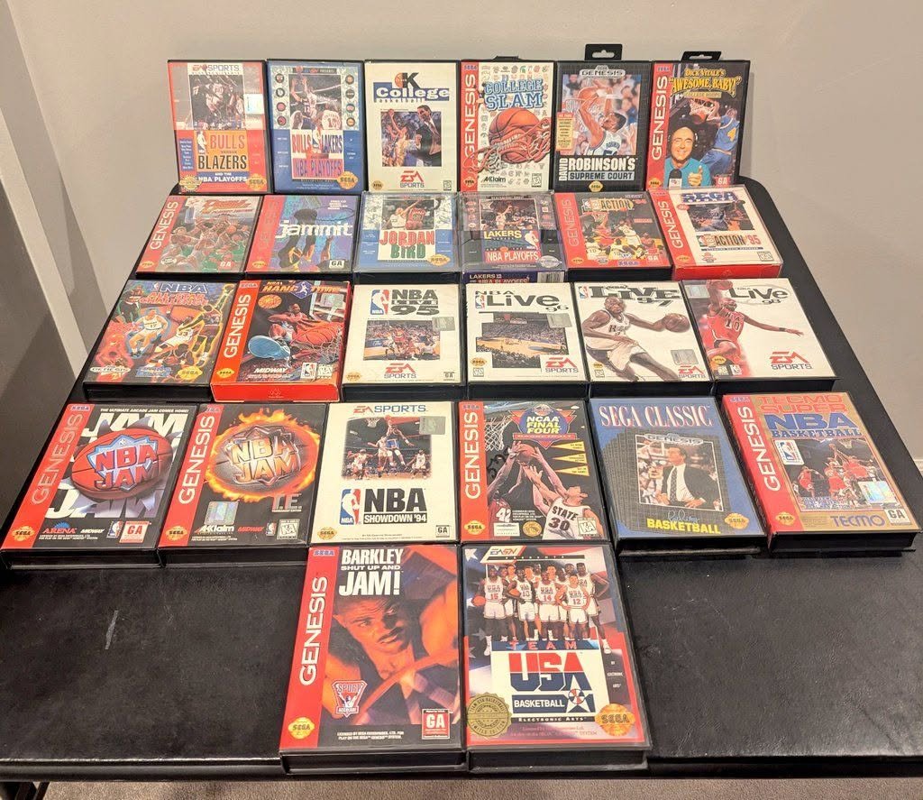 BBallVideoGames's tweet photo. The #SegaGenesis turns 37 today in North America & is still one of my favorite systems to play #bballvideogames on! ๐๐ฎ #sega #nbajam #easports #nbalive https://t.co/LLKrMDEXl2
