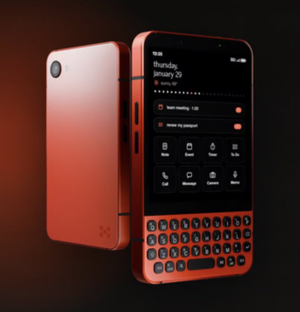 JeffDLowe's tweet photo. There’s a movement in the tech community to bring back keyboard phones, and a few releases are on the horizon:
- Clicks Communicator
- Titan Elite 2
- Minimal Phone 2

I will be reviewing each one (not an ad, paid for them all), because I love new tech and want a keyboard phone. https://t.co/JJY63etswN