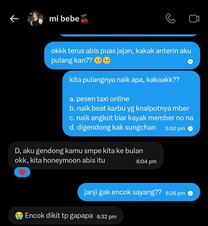 LEEISAthestar's tweet photo. okokk ini jawaban kakak ya temen-temen sebangsa satu bintang! yg jawaban sama kayak kakak sungchan +7000 yg lain +5000 aja. yg nanti jawabannya kena aku RT, dapat +3000 lagi yayaya. https://t.co/rJPraH3ZL0