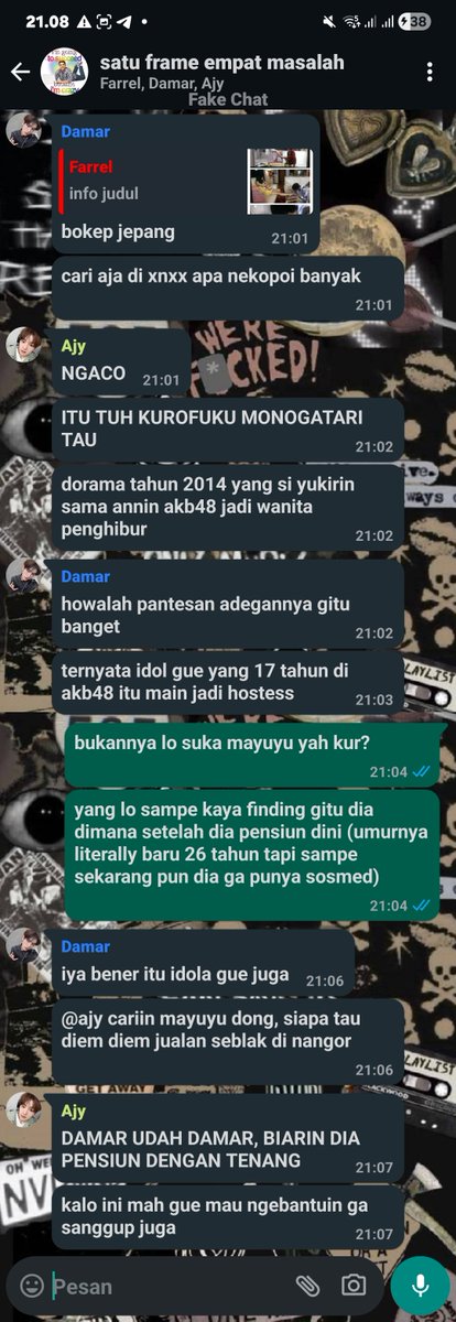 ayonancin's tweet photo. @xinhaowonssi @adrianpusingg harap maklum, mereka emang ga bisa diajak serius https://t.co/m6mOyZ6ejf