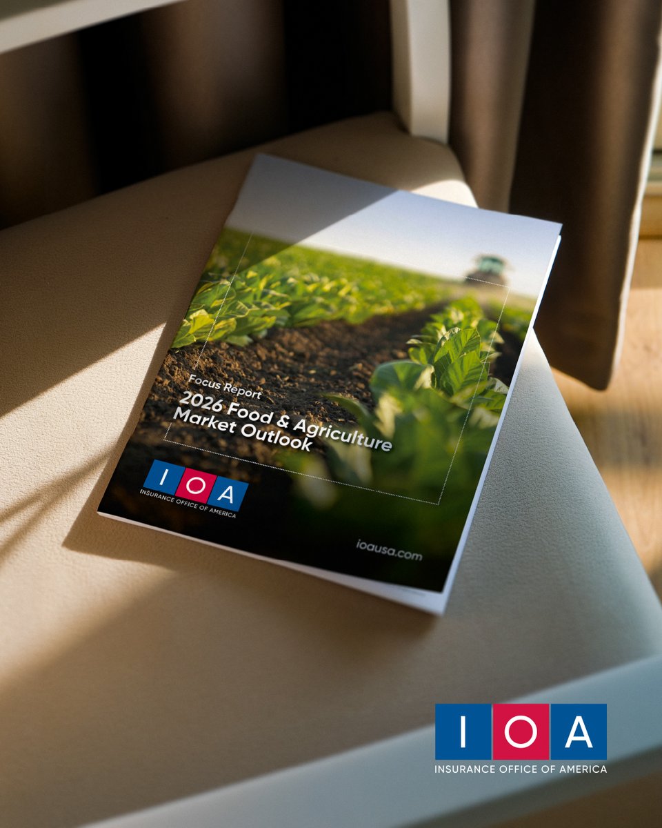 IOAUSA's tweet photo. The food and agriculture sector continues to navigate a complex and evolving risk landscape.
Our latest Focus Report explores the key challenges shaping the food and agriculture insurance market, providing expert analysis, market perspectives, and insights. https://t.co/zWEFXWPQ0g