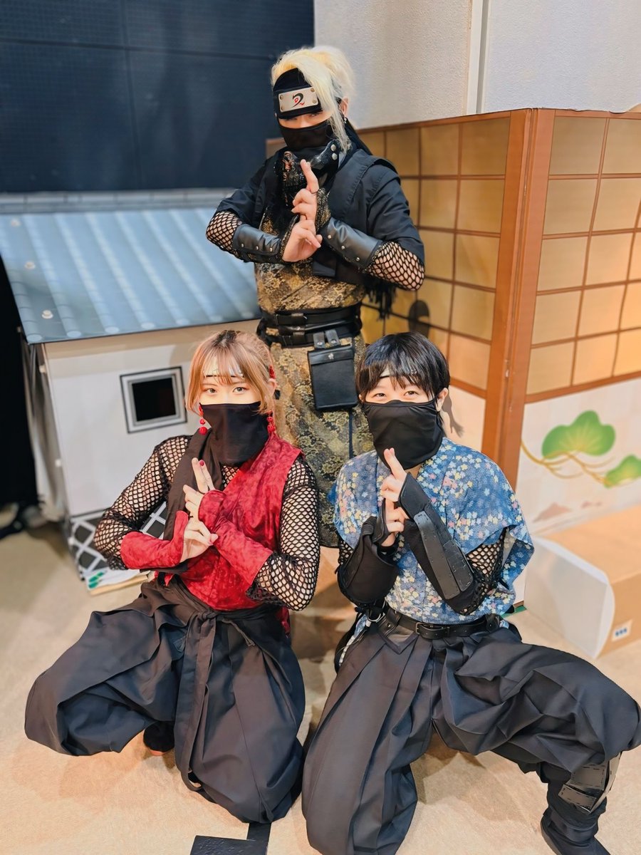 ninjadoOFFshot's tweet photo. #キッズプラザ大阪  #ジャカジャカ忍者 📸そのいち🥷
 #忍者堂写真館 https://t.co/qIAofs2wQr