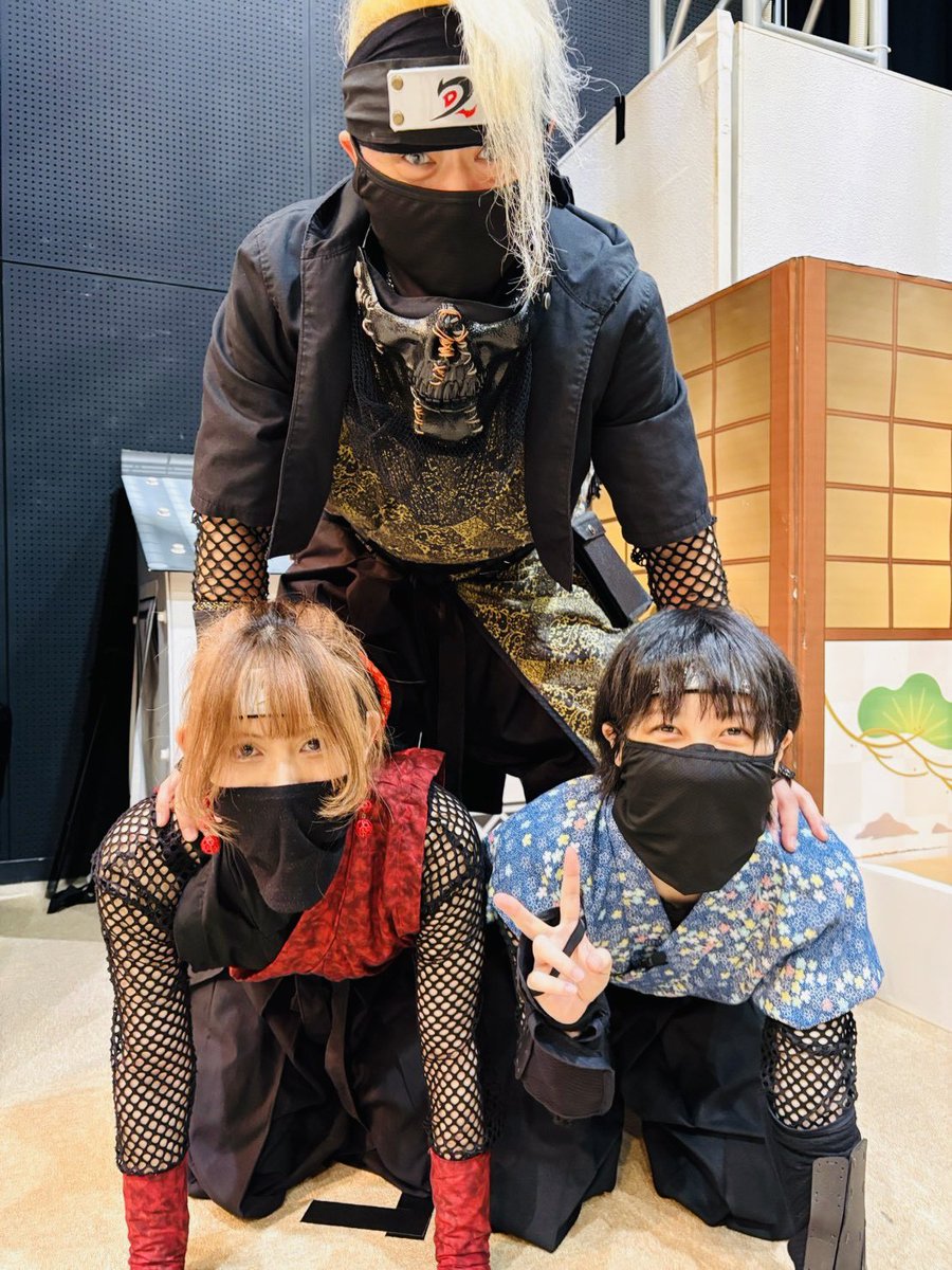 ninjadoOFFshot's tweet photo. #キッズプラザ大阪  #ジャカジャカ忍者 📸そのいち🥷
 #忍者堂写真館 https://t.co/qIAofs2wQr