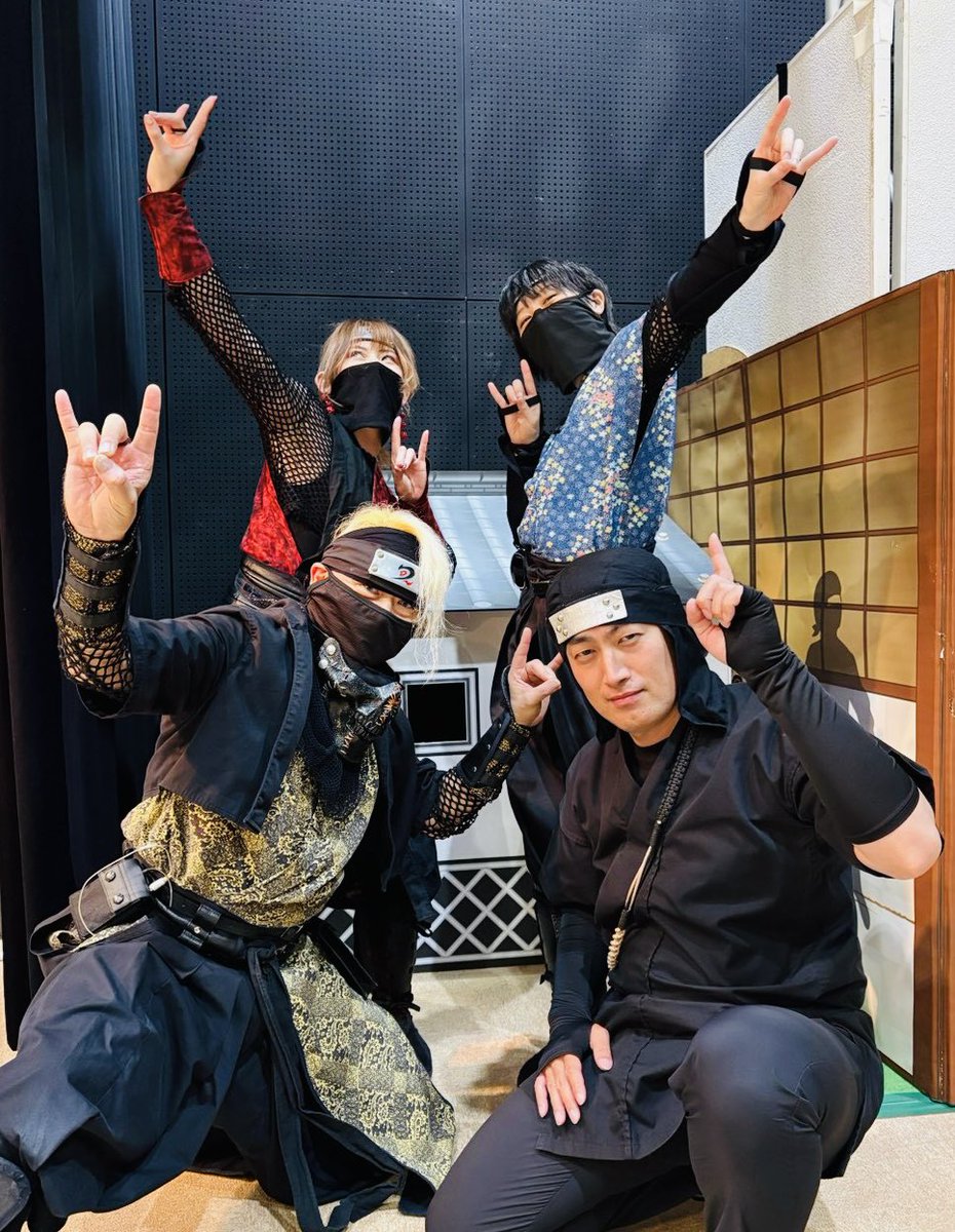 ninjadoOFFshot's tweet photo. #キッズプラザ大阪  #ジャカジャカ忍者 📸そのいち🥷
 #忍者堂写真館 https://t.co/qIAofs2wQr
