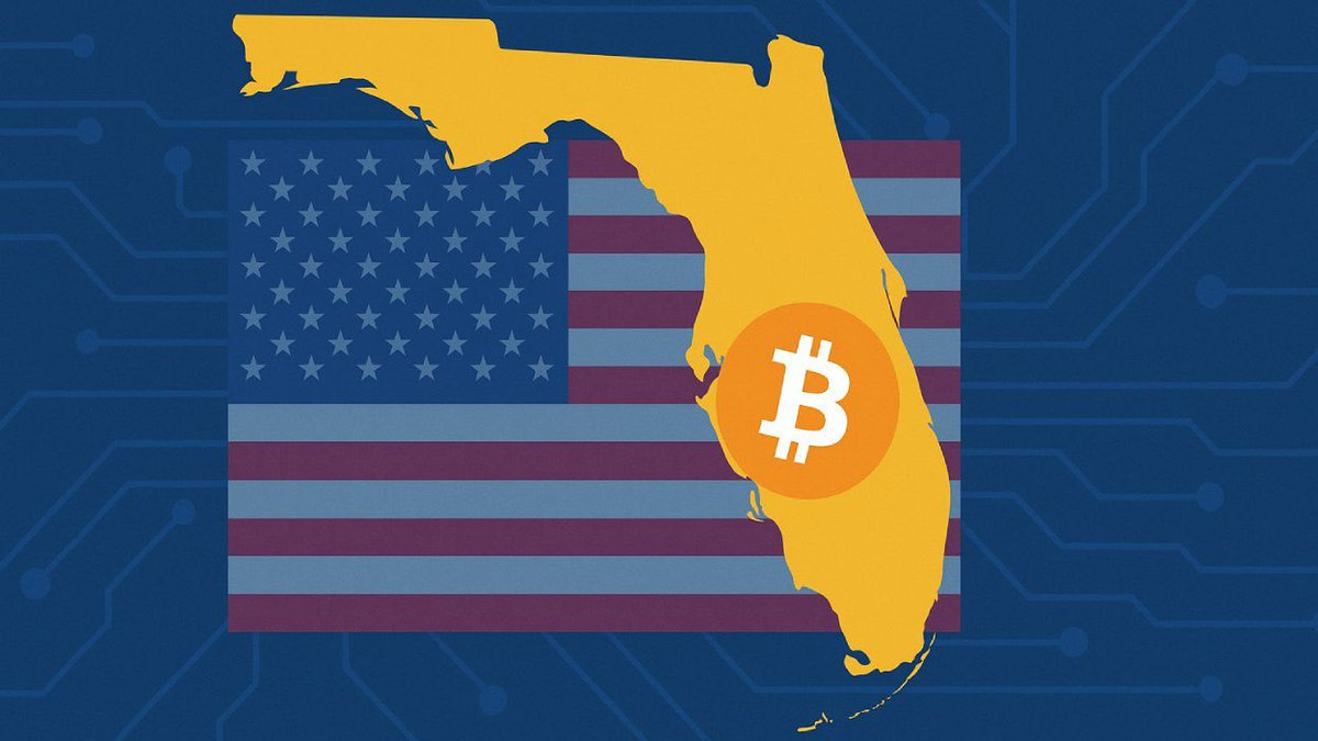 EBS_Q17's tweet photo. ALERT 🚨:

🚨IT'S OFFICIAL: 🇺🇸 The state of Florida has PASSED its own CRYPTO BILL.🔥

37 yeah - 0 nays https://t.co/R9bqyy9X4U
