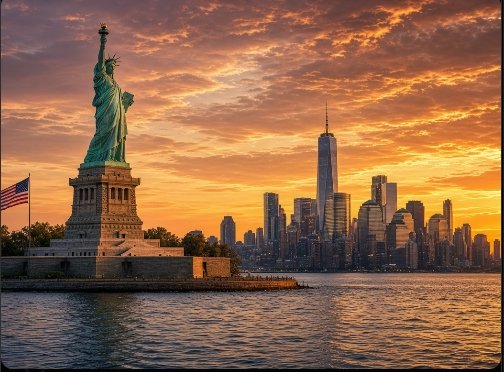 delaney232pnt's tweet photo. The Statue of Liberty—the most classic symbol of America. Holding her torch high and gazing into the distance, she reminds us that freedom is not a destination, but an eternal direction. Change the scenery, change the mood. May you also carry this freedom and courage to keep https://t.co/gRfEQle6Sh